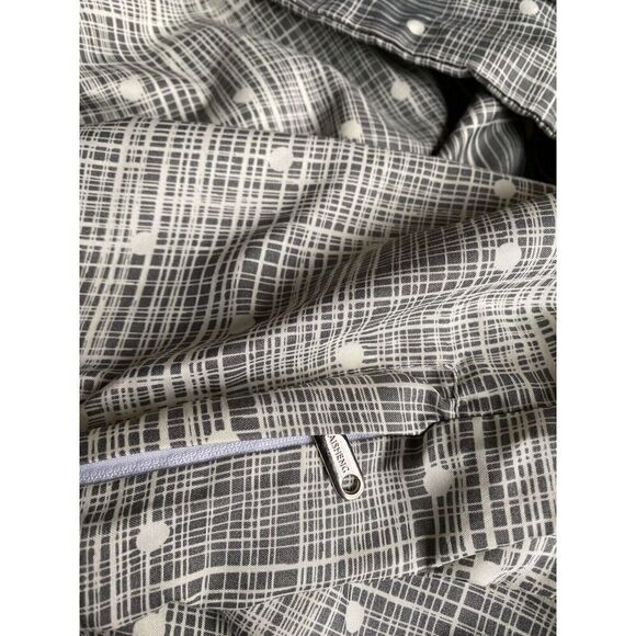 Simple Graphic Lined Dot Bed Duvet Cover - Picture 4 of 5